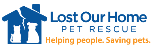 Lost Our Home Pet Rescue logo